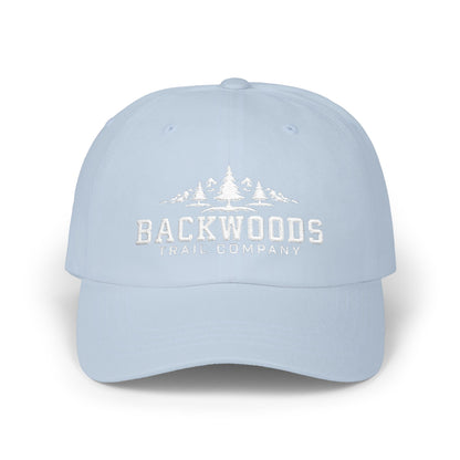Backwoods Trail Company Classic Dad Cap (White Logo)