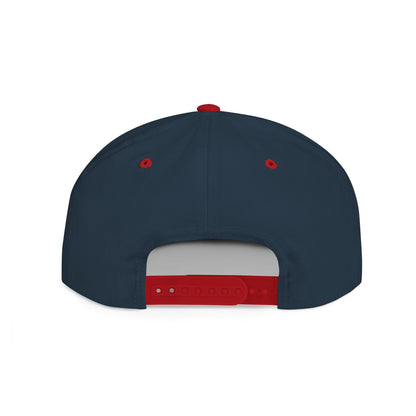 Backwoods Trail Company Flat Bill Snapback (White Logo)