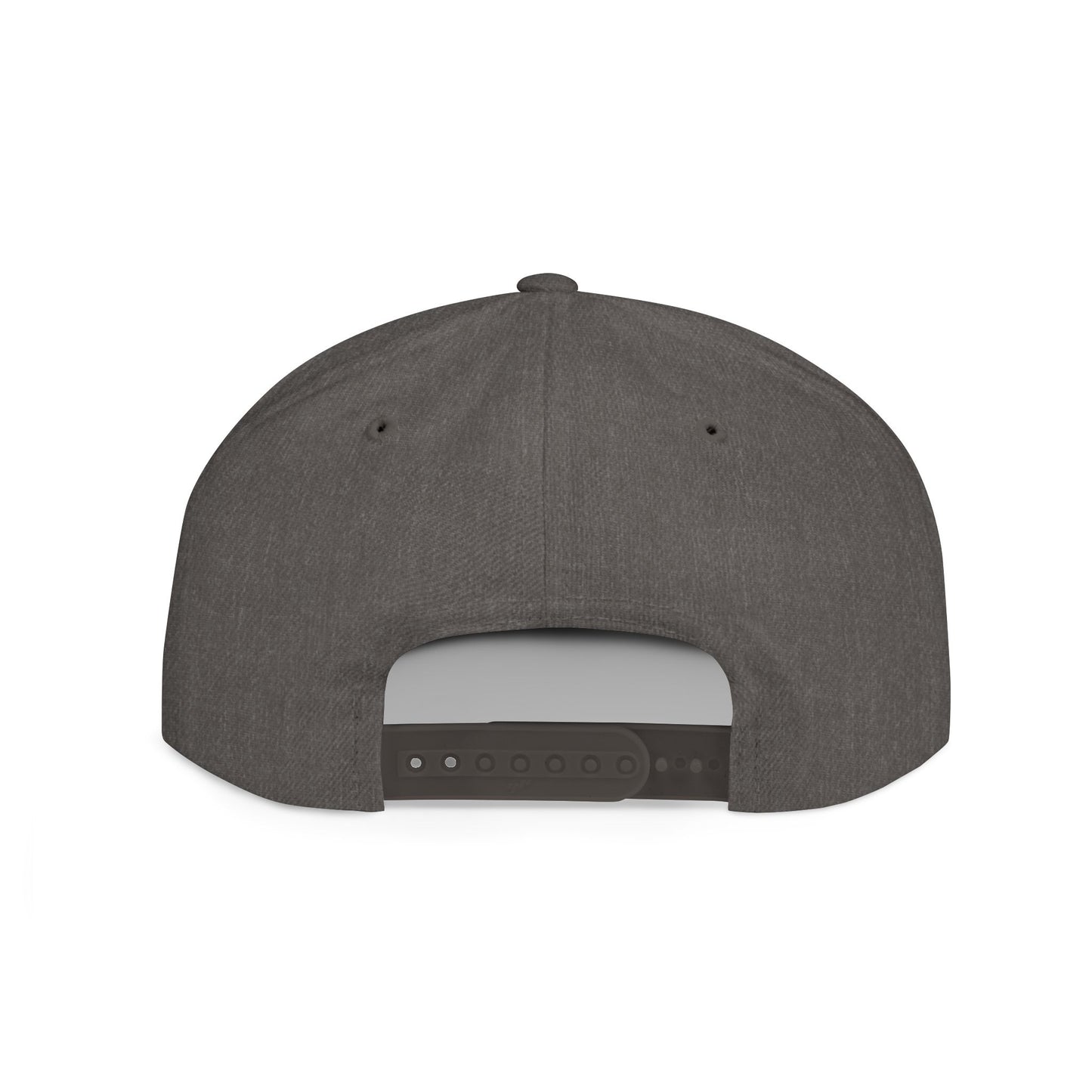 Backwoods Trail Company Flat Bill Snapback (Black Logo)