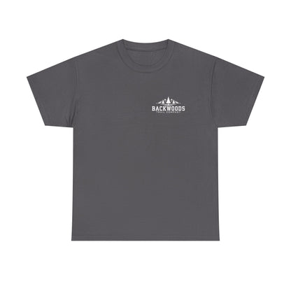 Backwoods Trail Company Heavy Cotton Tee (White Logo)