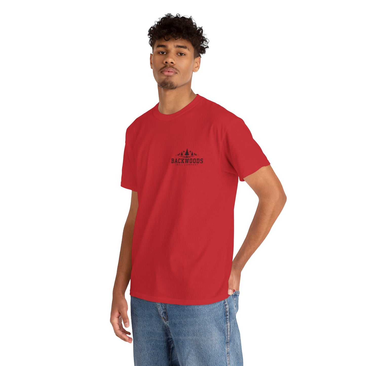 Backwoods Trail Company Heavy Cotton Tee (Black Logo)