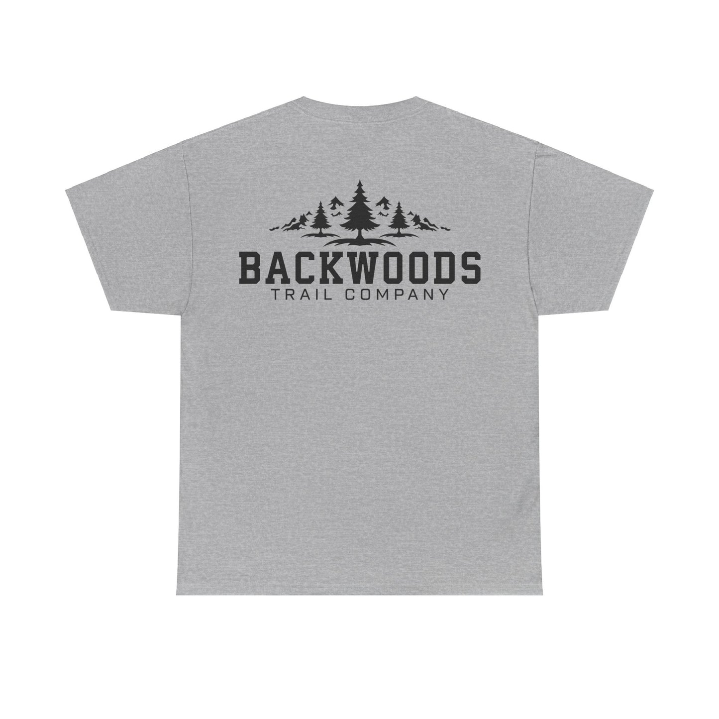 Backwoods Trail Company Heavy Cotton Tee (Black Logo)