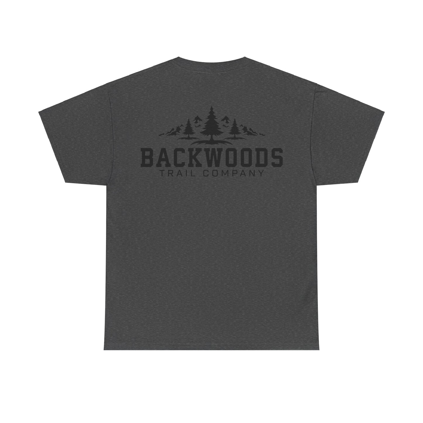 Backwoods Trail Company Heavy Cotton Tee (Black Logo)