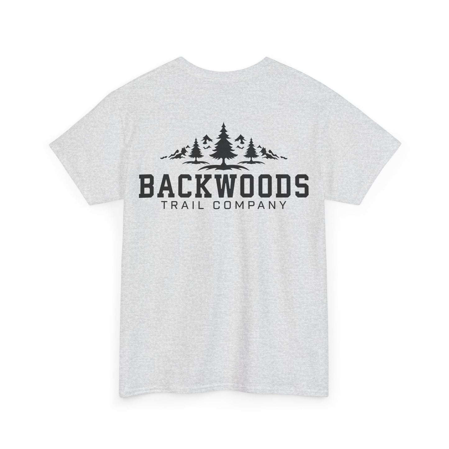 Backwoods Trail Company Heavy Cotton Tee (Black Logo)