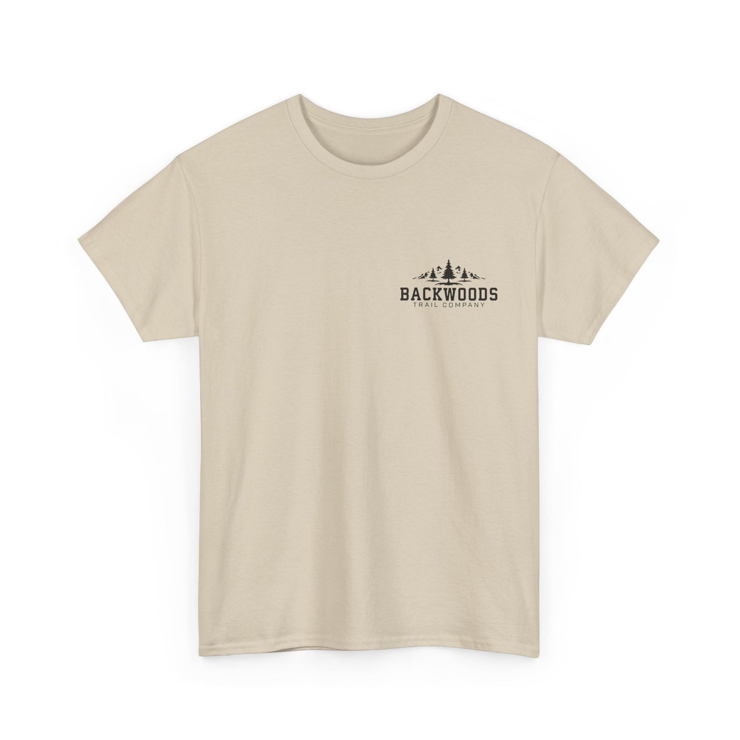 Backwoods Trail Company Heavy Cotton Tee (Black Logo)