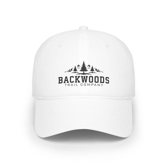 Backwoods Trail Company  Profile Baseball Cap (Black Logo)