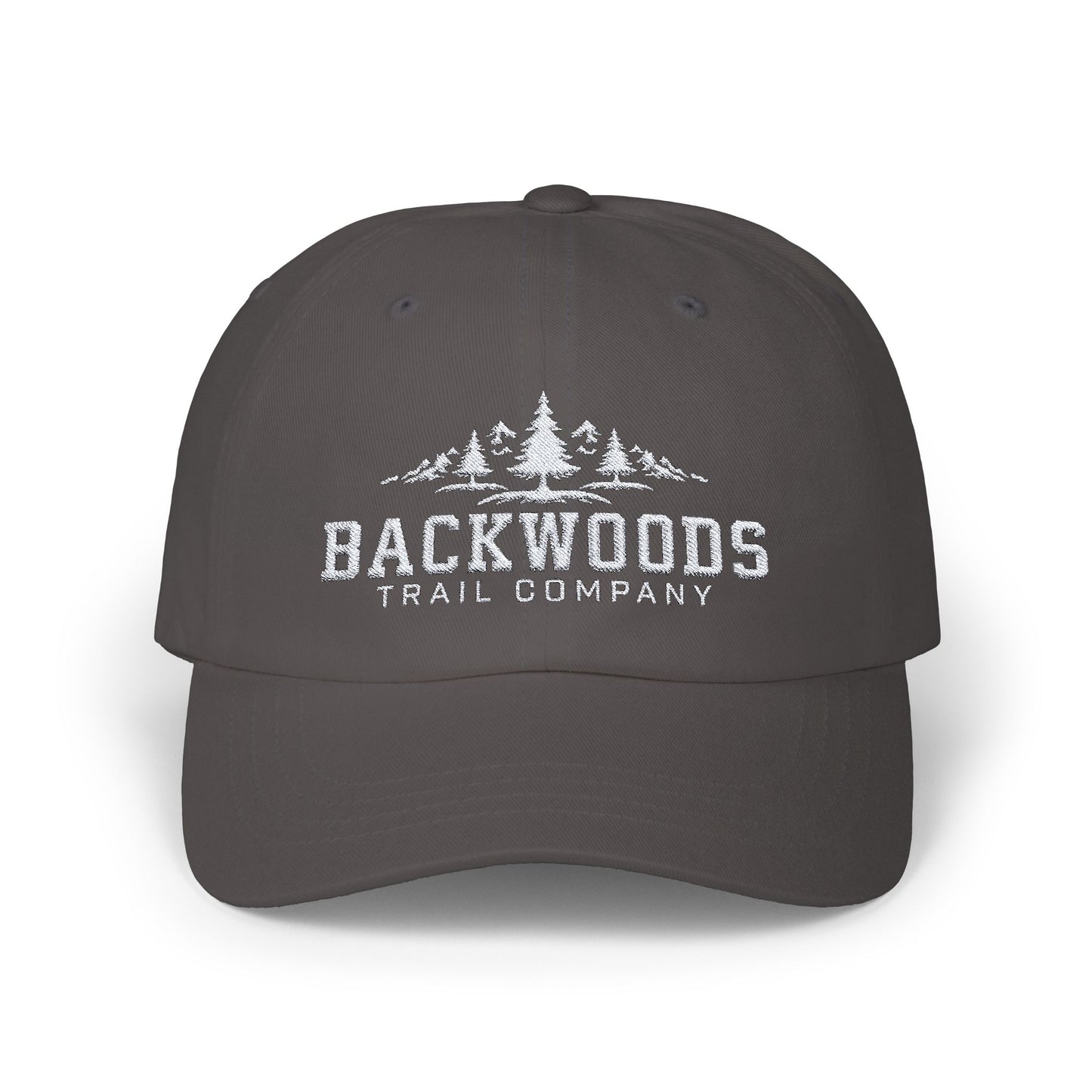 Backwoods Trail Company Classic Dad Cap (White Logo)